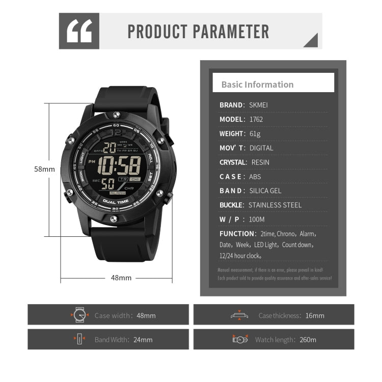 skmei-1762-triplicate-round-led-dual-time-digital-display-waterproof-luminous-electronic-watchblack