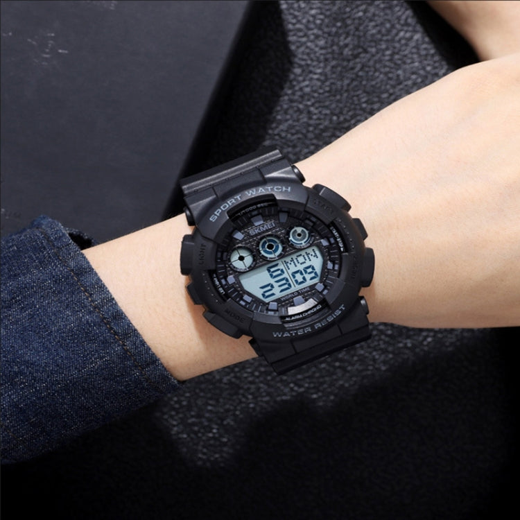 skmei-1857-stainless-steel-buckle-pu-strap-waterproof-electronic-watchred