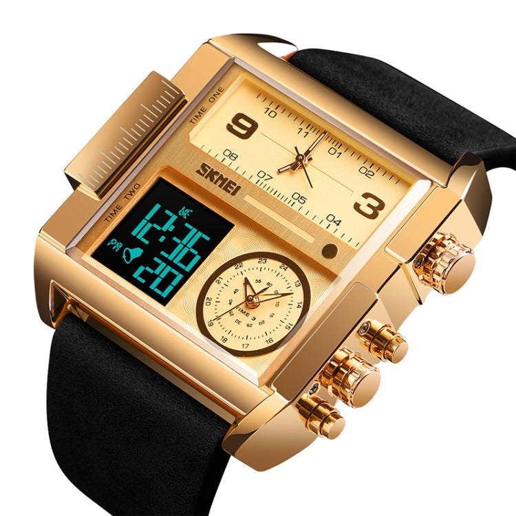 skmei-1391-multifunctional-men-business-digital-watch-30m-waterproof-square-dial-wrist-watch-with-leather-watchbandgold-black